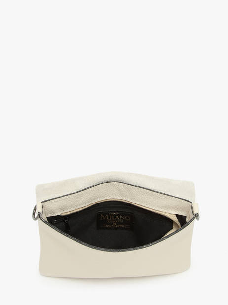 Cross Body Tas Caviar Leder Milano Beige caviar CA22112 ander zicht 3