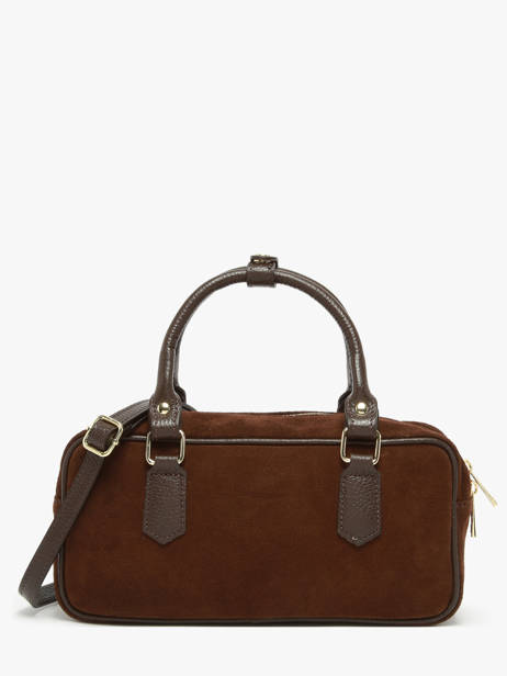 Handtas Velvet Caviar Leder Milano Bruin velvet caviar VC24112