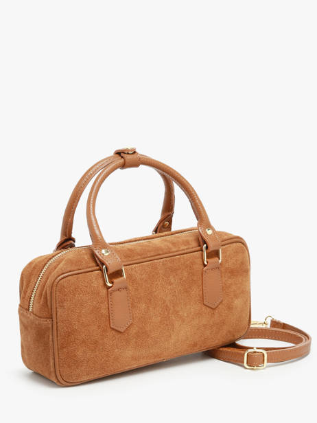 Handtas Velvet Caviar Leder Milano Bruin velvet caviar VC24112 ander zicht 2