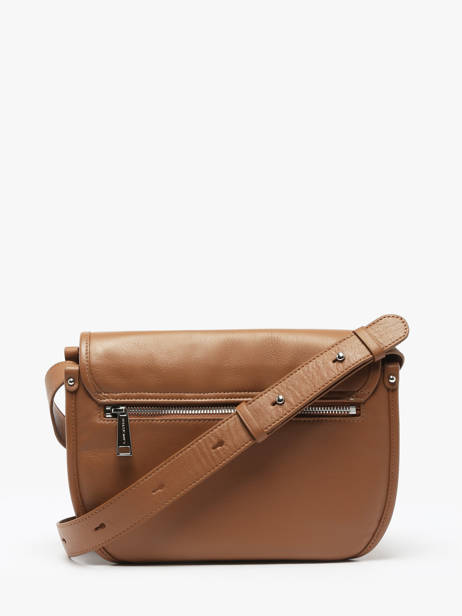 Cross Body Tas Soft Selma Leder Lancaster Bruin soft selma 2 ander zicht 4