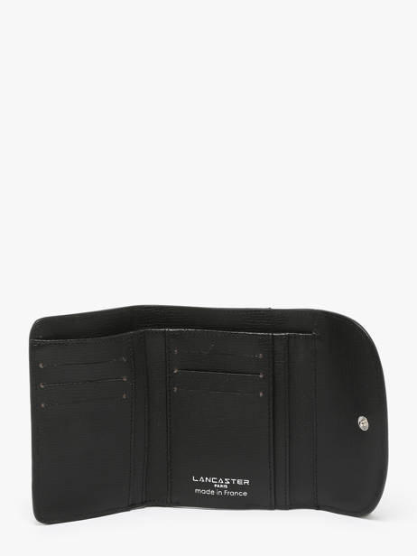 Portemonnee Sierra Leder Lancaster Zwart sierra pm 3 ander zicht 1