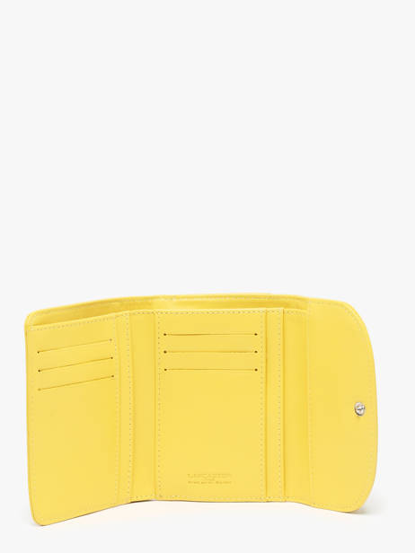 Portefeuille Leder Lancaster Geel paris pm 24 ander zicht 2