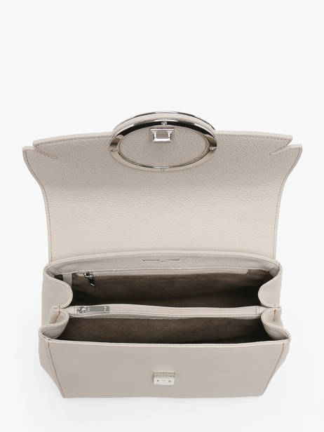 Handtas Ginkgo Leder Nathan baume Beige ginkgo 1 ander zicht 3