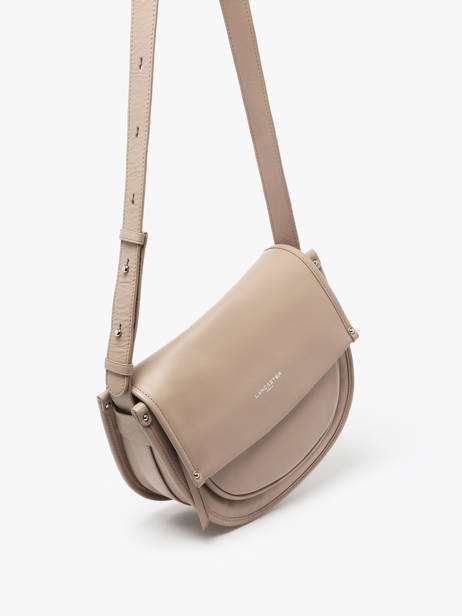 Cross Body Tas Soft Selma Leder Lancaster Beige soft selma 2 ander zicht 2
