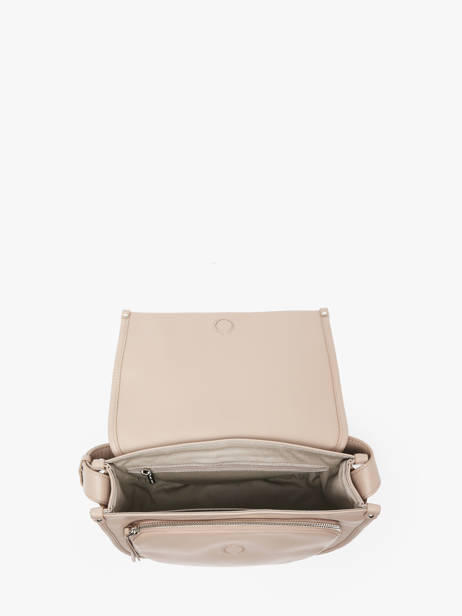 Cross Body Tas Soft Selma Leder Lancaster Beige soft selma 2 ander zicht 3