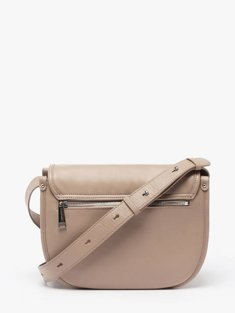 Cross Body Tas Soft Selma Leder Lancaster Beige soft selma 2 ander zicht 4