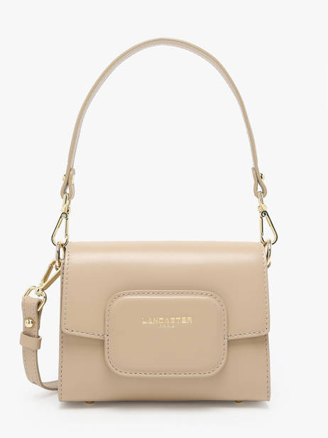Cross Body Tas Paris Pad Leder Lancaster Beige paris pad 59
