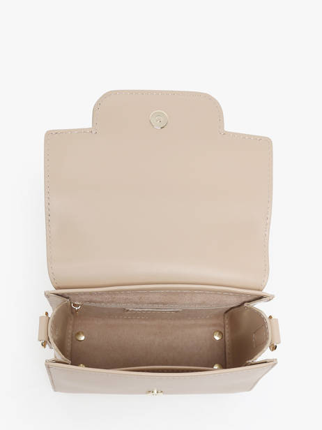 Cross Body Tas Paris Pad Leder Lancaster Beige paris pad 59 ander zicht 3