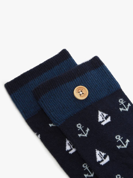 Sokken Cabaia Blauw socks NIN ander zicht 1