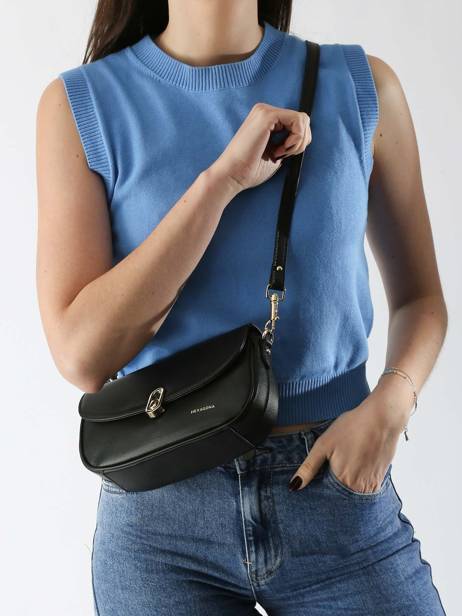 Cross Body Tas Cali Hexagona Zwart cali 2520128 ander zicht 1