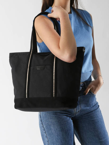 Schoudertas A4 Formaat Kaya Canvas Hexagona Blauw kaya 5920056 ander zicht 1