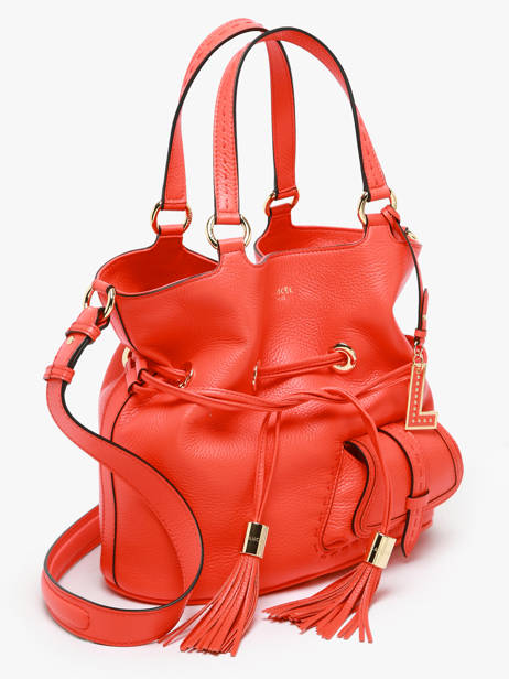 Bucket Bag M Premier Flirt Leder Lancel Oranje premier flirt A10110 ander zicht 3