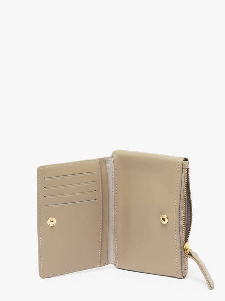 Portefeuille Leder Nat et nin Beige vintage SOLY ander zicht 1