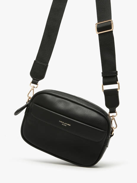 Cross Body Tas Brugge David jones Zwart brugge CM7397 ander zicht 2
