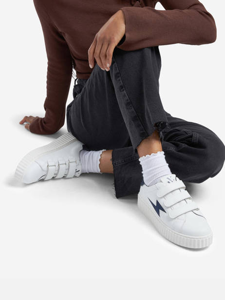 Sneakers AleÃ¯na Vanessa wu Blauw women BK2750JE ander zicht 1