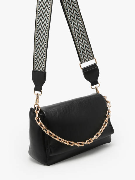 Cross Body Tas Plum Torrow Zwart plum TPLU01 ander zicht 2