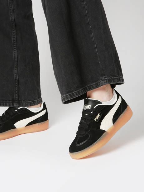 Sneakers Palermo Moda Uit Leder Puma Zwart women 40032302 ander zicht 1