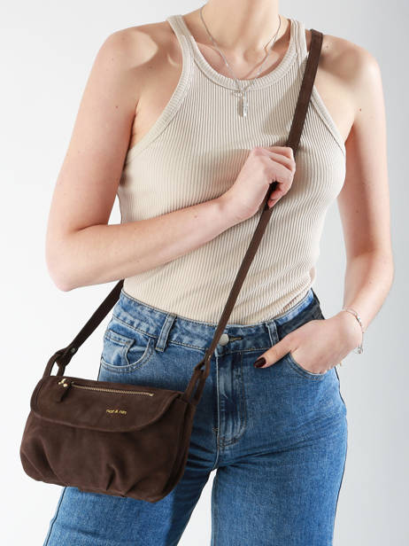 Cross Body Tas Vintage Leder Nat et nin Bruin vintage JENNY ander zicht 1