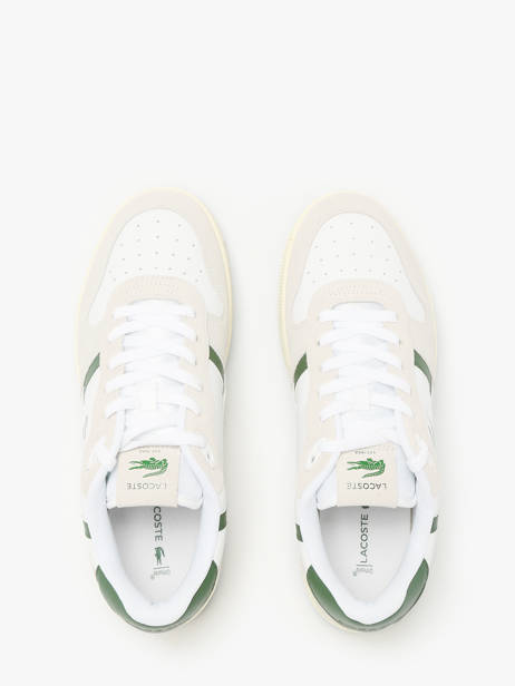 Sneakers T-clip Uit Leder Lacoste Veelkleurig men 9SMA0073 ander zicht 4