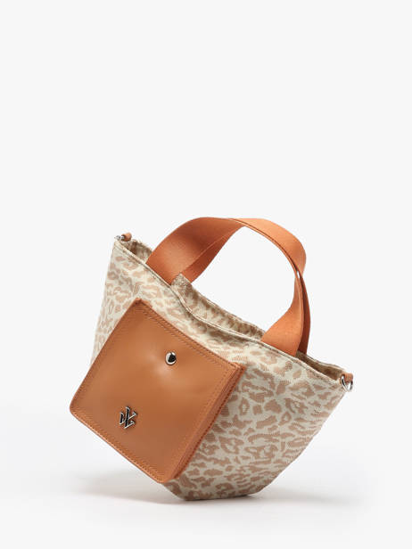 Handtas Leopard Vanessa wu Bruin leopard MA0134 ander zicht 2