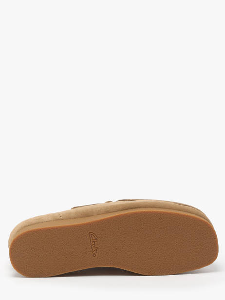 Derby Veterschoenen Wallabee Uit Leder Clarks Bruin men 26172821 ander zicht 5
