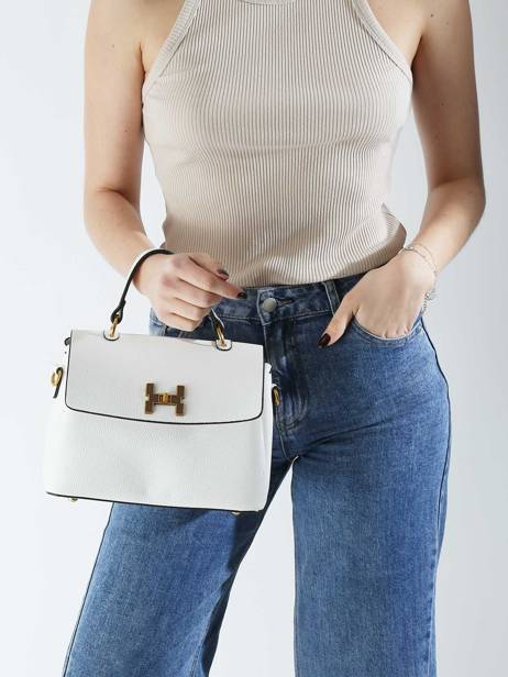 Cross Body Tas Grained Miniprix Wit grained DQ8688 ander zicht 1