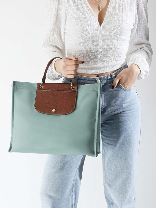 Longchamp Cabas longchamp du marché Handtas Blauw