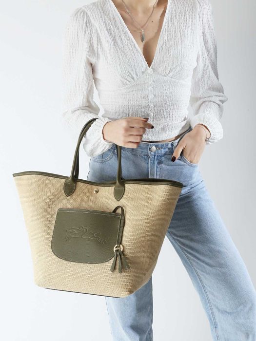 Longchamp Le panier pliage Longchamp Groen