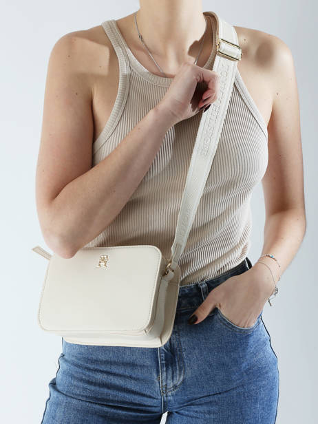 Cross Body Tas Th Logotape Tommy hilfiger Wit th logotape AW17229 ander zicht 1