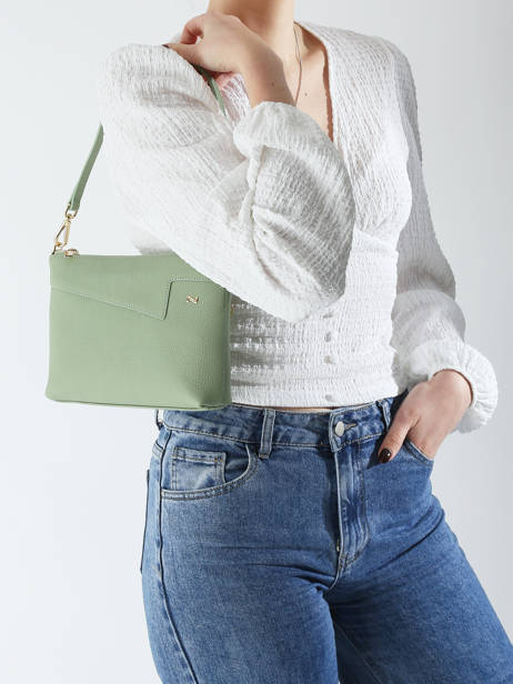 Cross Body Tas Palma Leder Nathan baume Groen nathan 27 ander zicht 1