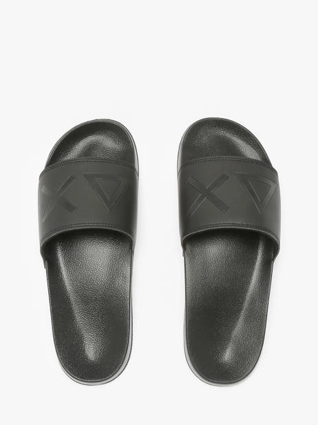Slippers Logo Sun68 Zwart men X35102