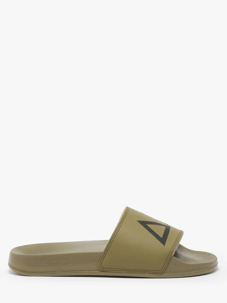 Slippers Logo Sun68 Groen men X35102 ander zicht 3