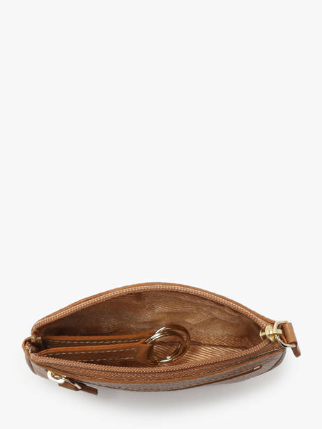 Portemonnee Caviar Leder Crinkles Bruin caviar 14036 ander zicht 1