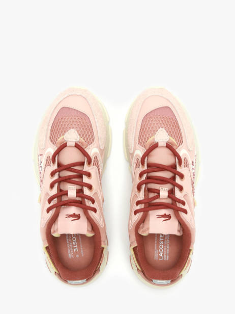 Sneakers L003 Neo Lacoste Roze women 9SFA0006 ander zicht 4