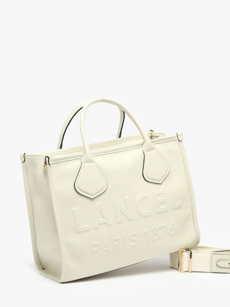 Handtas M Jour Leder Lancel Wit jour A12996 ander zicht 2