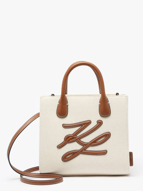 Handtassen K Autograph Katoen Karl lagerfeld Wit k autograph A2W50002
