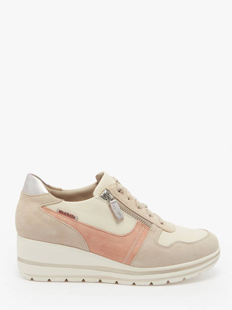 Sneakers Abby Uit Leder Mephisto Veelkleurig women P5146578