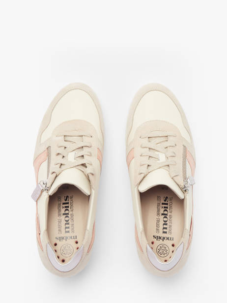 Sneakers Abby Uit Leder Mephisto Veelkleurig women P5146578 ander zicht 4