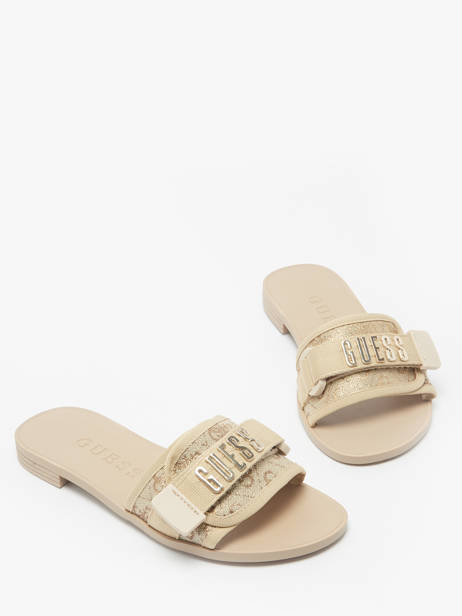 Sandalen Elyze Guess Goud women ELYLEL19 ander zicht 1