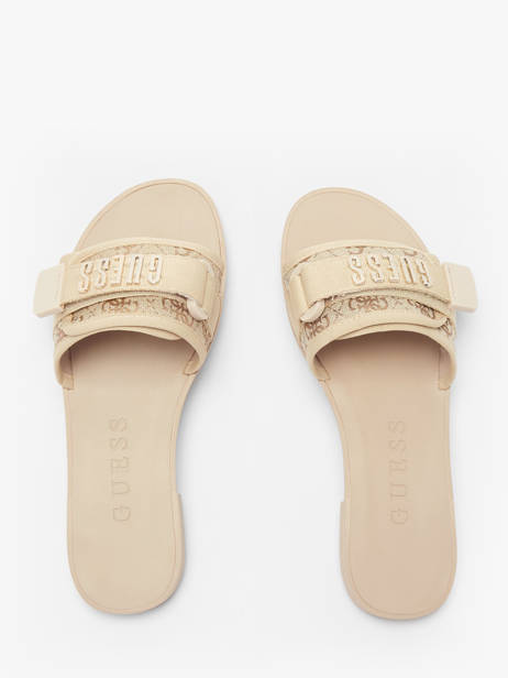 Sandalen Elyze Guess Goud women ELYLEL19 ander zicht 3