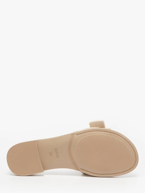 Sandalen Elyze Guess Goud women ELYLEL19 ander zicht 4
