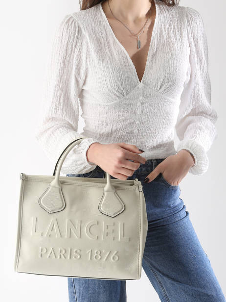Handtas M Jour Leder Lancel Wit jour A12996 ander zicht 1