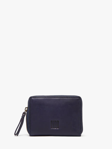 Portemonnee Leder Biba Violet heritage BT12