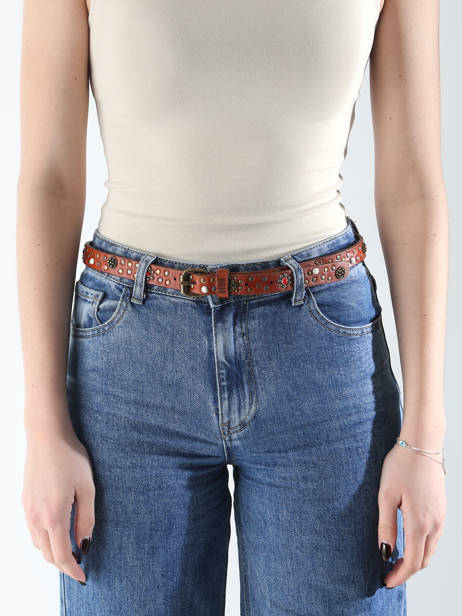 Riem Biba Bruin accessoires PEC1A ander zicht 1