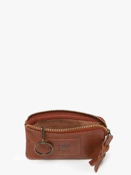 Portemonnee Leder Biba Bruin heritage KA13 ander zicht 1