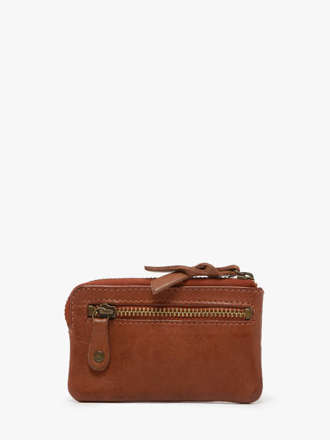 Portemonnee Leder Biba Bruin heritage KA13 ander zicht 2