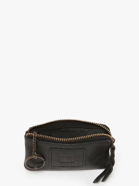 Portemonnee Leder Biba Zwart heritage KA13 ander zicht 1