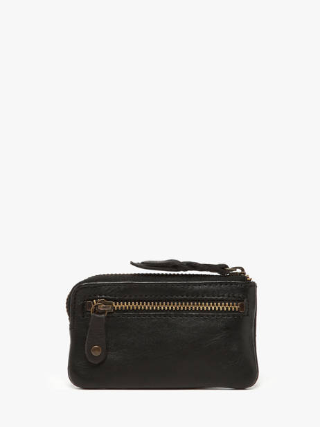 Portemonnee Leder Biba Zwart heritage KA13 ander zicht 2