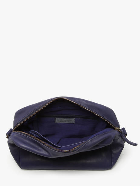 Cross Body Tas Heritage Leder Biba Violet heritage BT24 ander zicht 3
