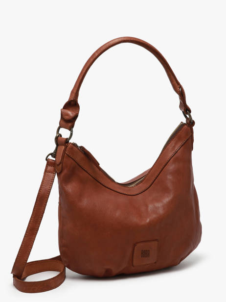 Handtas Heritage Leder Biba Bruin heritage BT29 ander zicht 2